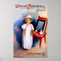 Ellen H. Clapsaddle: Halloween Night Print