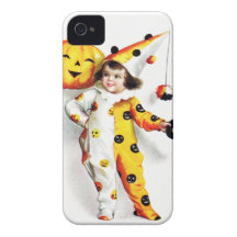 Ellen H. Clapsaddle: Little Halloween Harlequin iPhone 4 Covers
