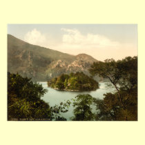 Ellen's Isle, Loch Katrine, Trossachs, Scotland posters