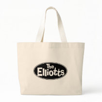 Elliotts Circle logo Tote Bags
