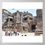 Ellora temple poster