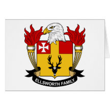 Ellsworth Family Crest Cards