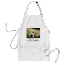 Elly the happy retriever aprons