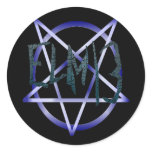 Elm13 Satanic and Proud sticker