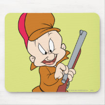Elmer Fudd Ready to Hunt Mousepads