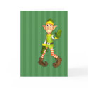Elmer The Elf Christmas Card