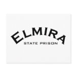 Elmira State Prison Logo postcards