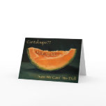 ELOPEMENT ANNOUNCEMENT: FUNNY: CANTELOUPE GREETING CARDS
