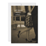Elopement announcement invitations