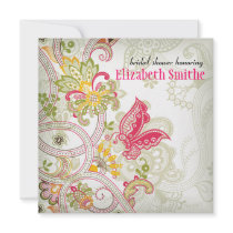 Elusive Butterfly Bridal Shower Invitation
