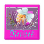 Elve with ladybirds recipes magnets