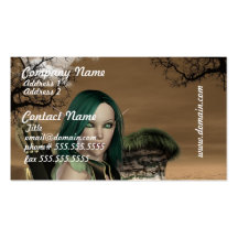 Elven Archer Business Cards