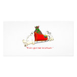 ELVES GIVE ME HEARTBURN! PHOTO CARD TEMPLATE