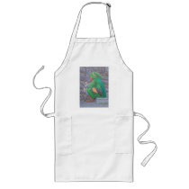 "Elves Rule" long apron