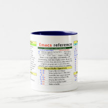 Emacs Quick-Reference Mug