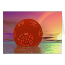 Email Globe Card