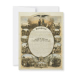 Emancipation Proclamation by L. Lipman Custom Invitation