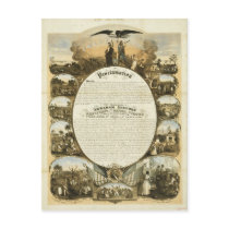 Emancipation Proclamation by L. Lipman Postcard