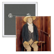 Embalmed body of Jeremy Bentham Buttons