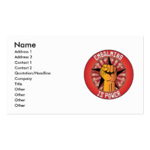 Embalming Is Power Business Cards