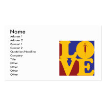 Embalming Love Business Card