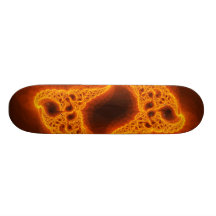Embers Fractal Design Skateboard