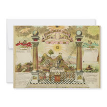 Emblematic Chart and Masonic History of FAM Announcement