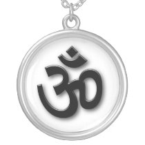 Embossed 3D Om Sign Custom Jewelry