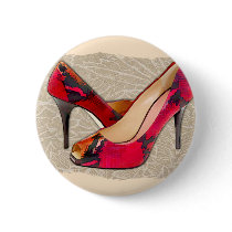 Embossed Leather Reptile Pumps