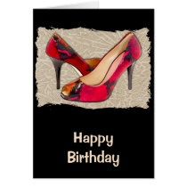 Embossed Leather Reptile Pumps