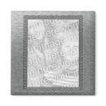 Embossed Metal Frame Magnet