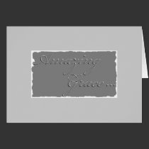 Embossed Trimmed Amazing Grace cards