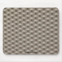 Embosssed rubber mousepad