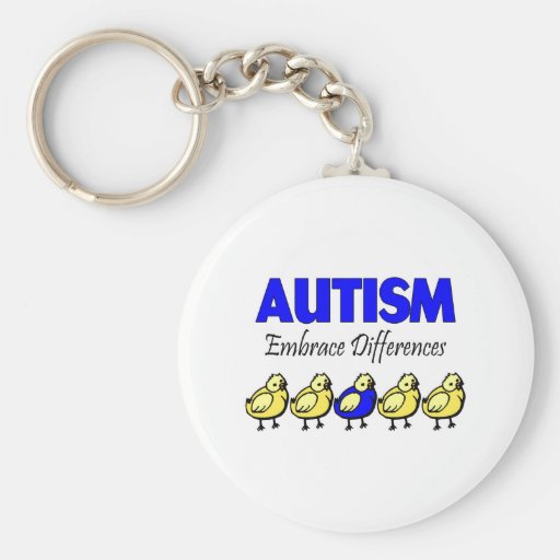Embrace Autism (Ducks) Key Chains