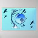 Embrace Earth Poster posters