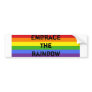 Embrace the Rainbow Bumper Sticker