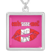 Embrasse-Moi - Kiss Me in Canadian - Flirting Pendants