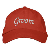 Embroider Gifts Groom Hat | Cap