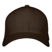 Embroider your own Brown Flexfit Wool Cap