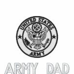 Embroidered Army Dad Emblem Polo embroidered shirts