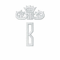 Embroidered B for Bridesmaid Shirt