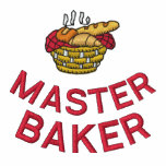 Embroidered Baker's Shirt with Custom Text embroidered shirts