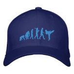 Embroidered Blue Belt Martial Artists Karate Cap embroidered hats
