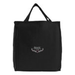 EMBROIDERED BRIDE & HEART CREST embroidered bags