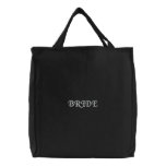 Embroidered BRIDE Tote