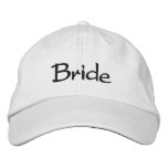 EMBROIDERED BRIDE WEDDING CAP embroidered hats