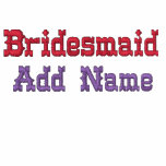 Embroidered Bridesmaid Shirt embroidered shirts