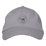 Embroidered Bulldog Hat embroidered hats