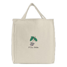 Embroidered Canvas Bag