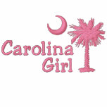 Embroidered Carolina Girl Palmetto Shirt embroidered shirts